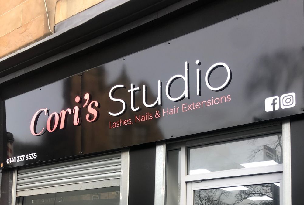 Signs, Sign Makers, Signage Coatbridge, Glasgow, Edinburgh, Shop Signs, Flat Cut 3D Letters Coatbridge, Glasgow, Edinburgh.