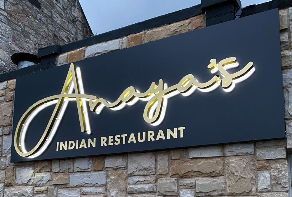 Back Lit Chrome Stainless Steel 3d Built up Letters Signs Coatbridge, Signage Coatbridge, Sign Makers Coatbridge, Sign Making Company Coatbridge, Glasgow, Edinburgh.