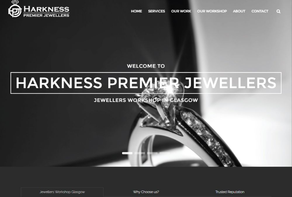 Website Design Coatbridge, Lanarkshire, Glasgow, Edinburgh, HPJ