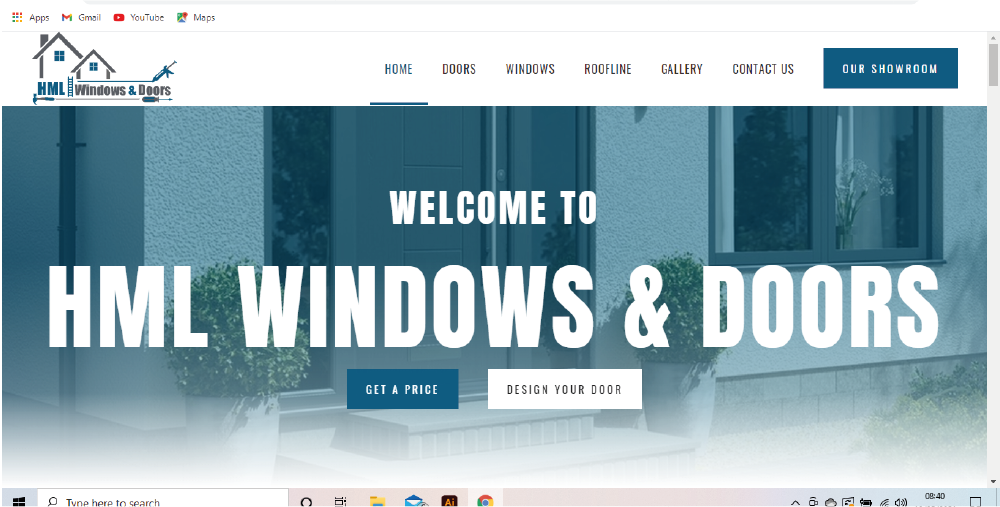 Website Design Coatbridge, Lanarkshire, Glasgow, Edinburgh, HML